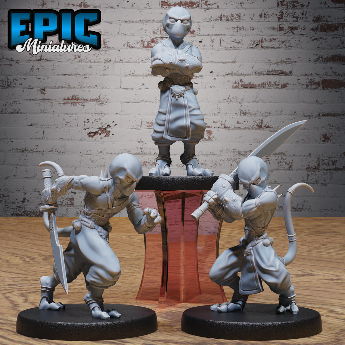 Classic Doppelganger DND TTRPG Resin Miniature 25mm Base