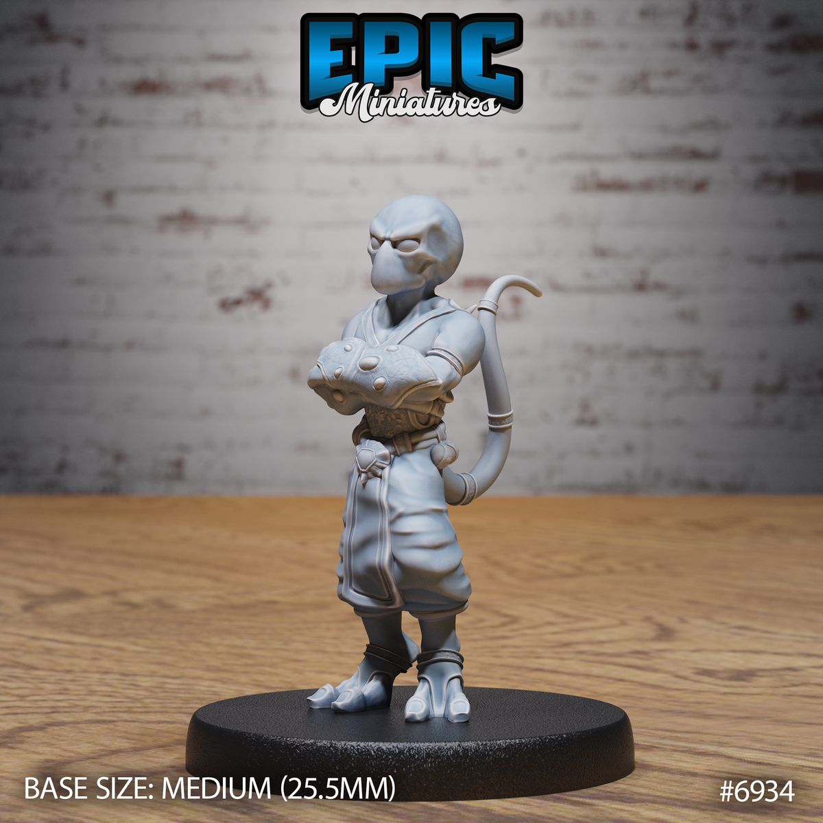 Classic Doppelganger DND TTRPG Resin Miniature 25mm Base
