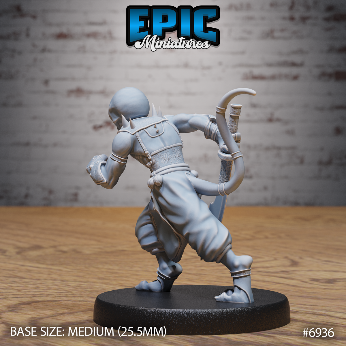 Classic Doppelganger DND TTRPG Resin Miniature 25mm Base