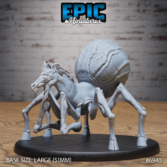 Half Horse Spider DND TTRPG Resin Model 51mm Base