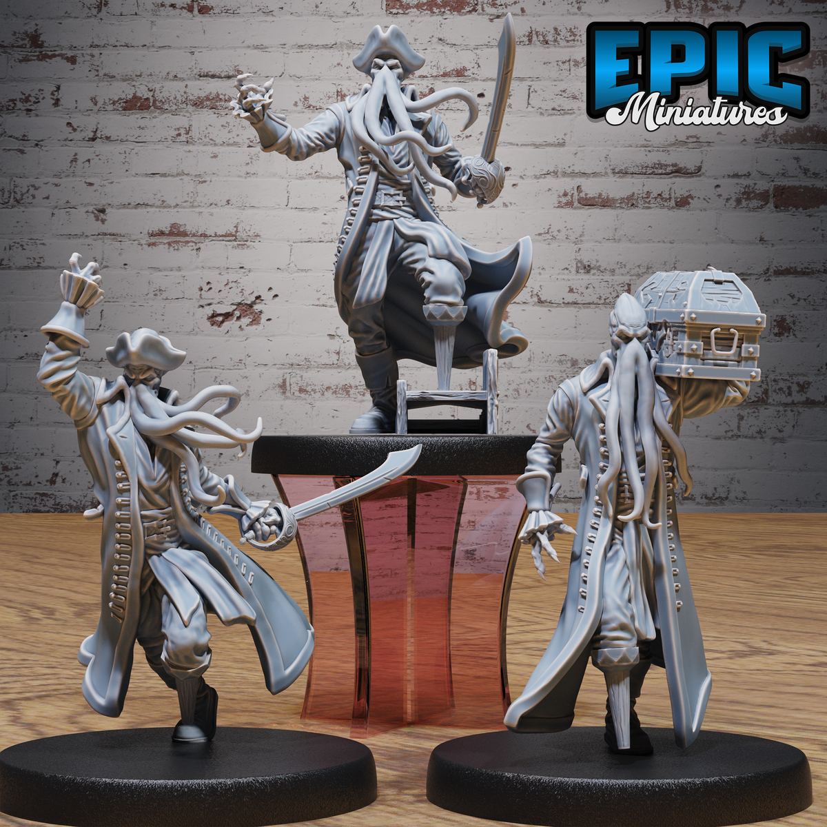 Mind Pirate DND TTRPG Resin Miniature 25mm Base