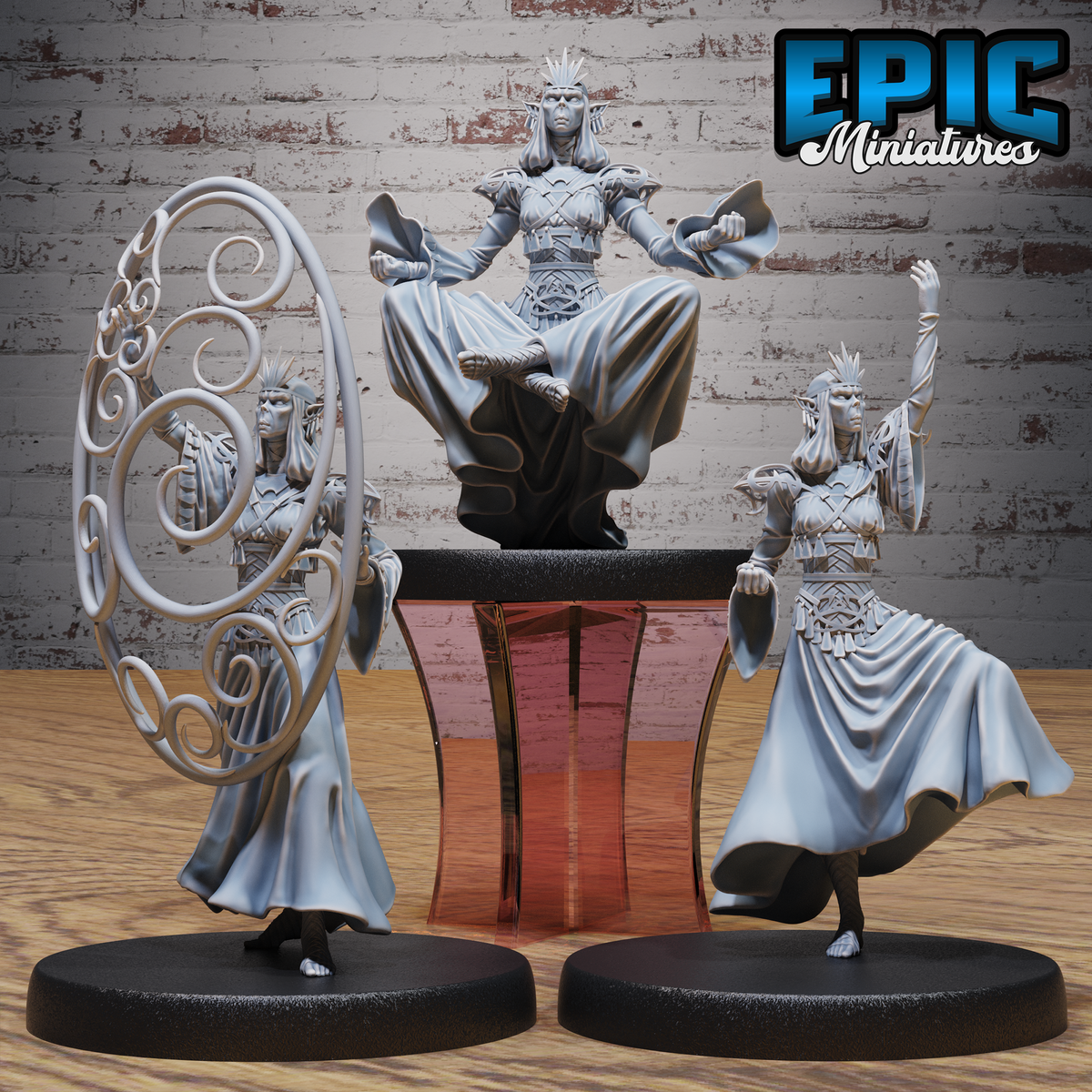 Gith Queen DND TTRPG Resin Miniature 25mm Base