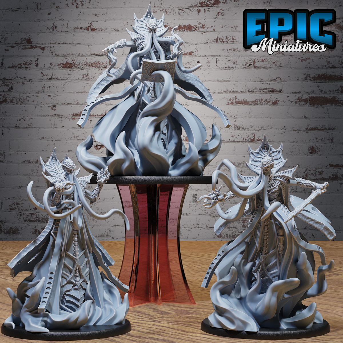 Mind Overlord DND TTRPG Resin Model 51mm Base