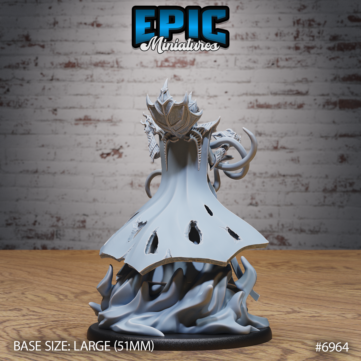 Mind Overlord DND TTRPG Resin Model 51mm Base