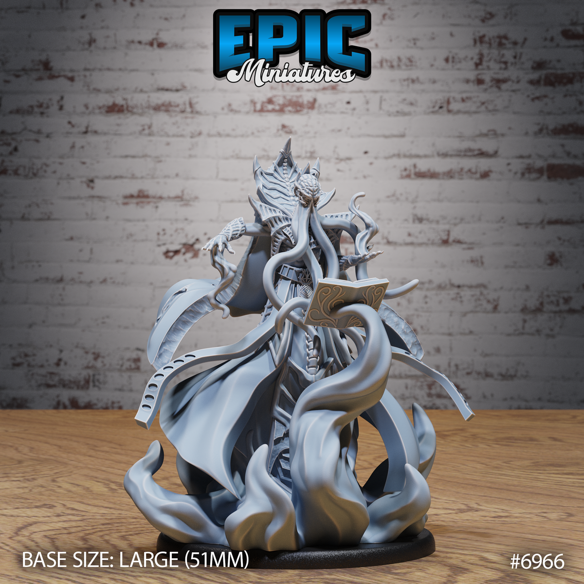 Mind Overlord DND TTRPG Resin Model 51mm Base