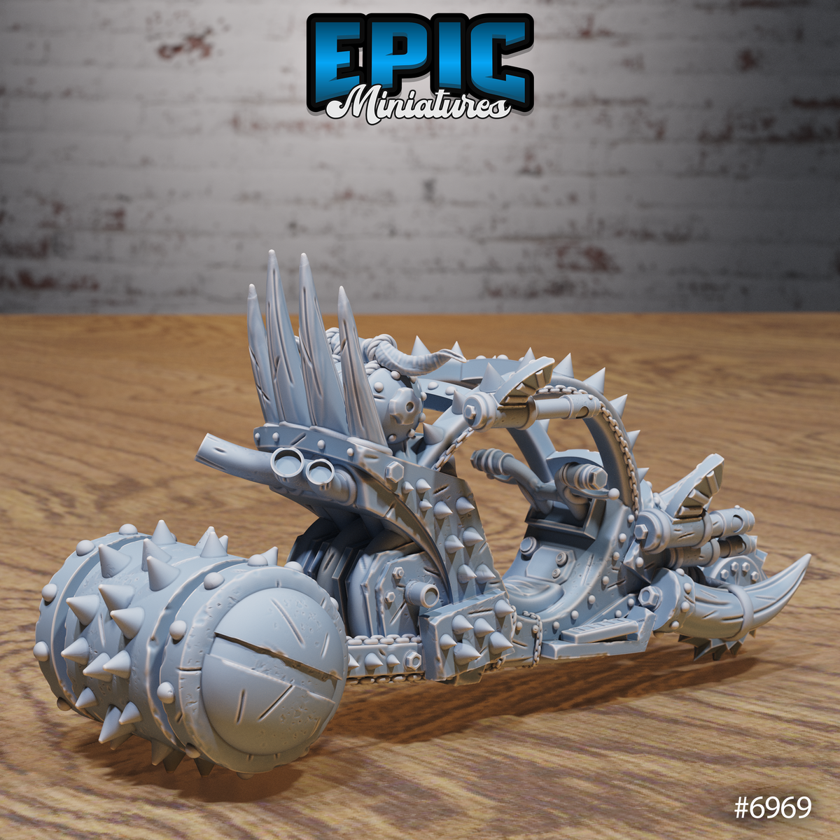 Infernal War Machine Motto DND TTRPG Resin Model