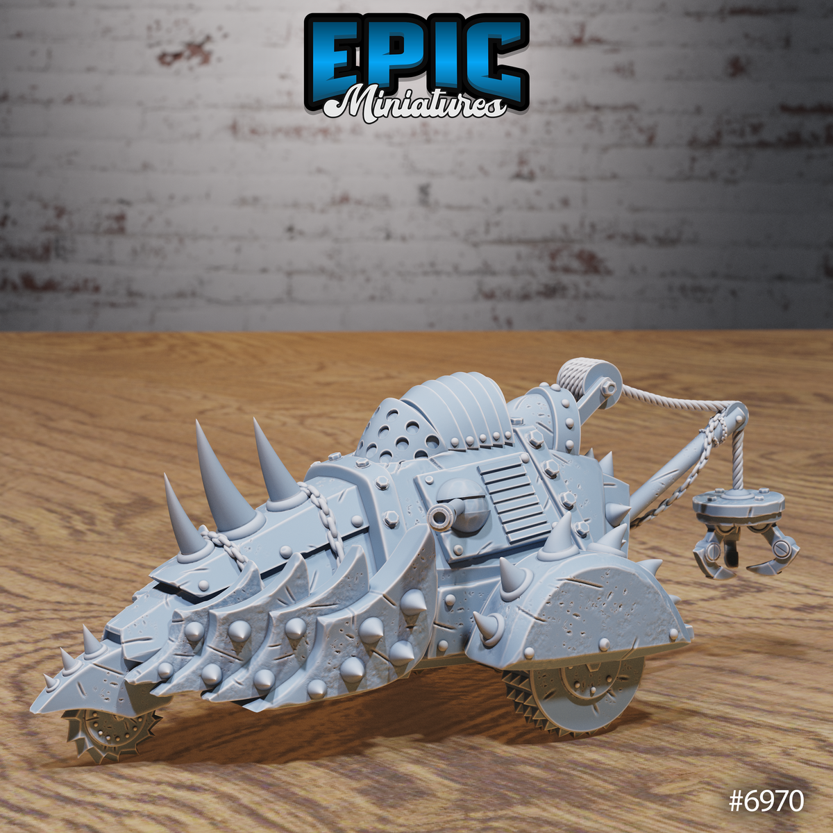 Infernal War Machine Scavenger DND TTRPG Resin Model