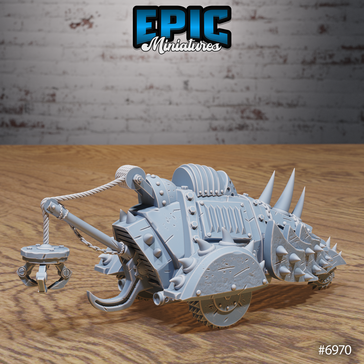 Infernal War Machine Scavenger DND TTRPG Resin Model