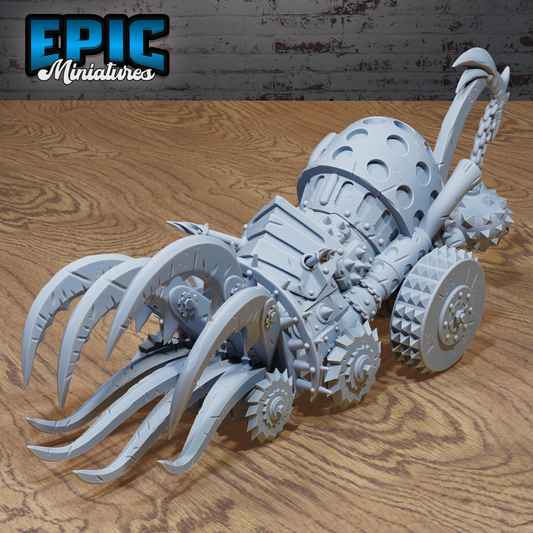 Infernal War Machine Daemon Grinder DND TTRPG Resin Model