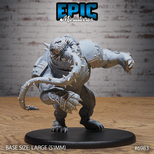 Canoloth Fiend DND TTRPG Resin Model 51mm Base