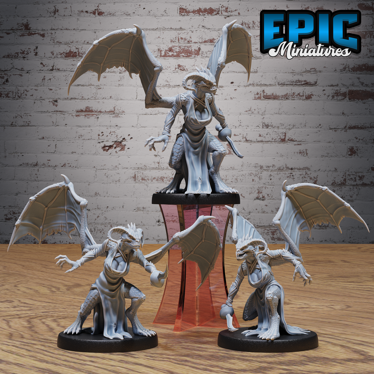 Female Night Stalker DND TTRPG Resin Miniature 25mm Base