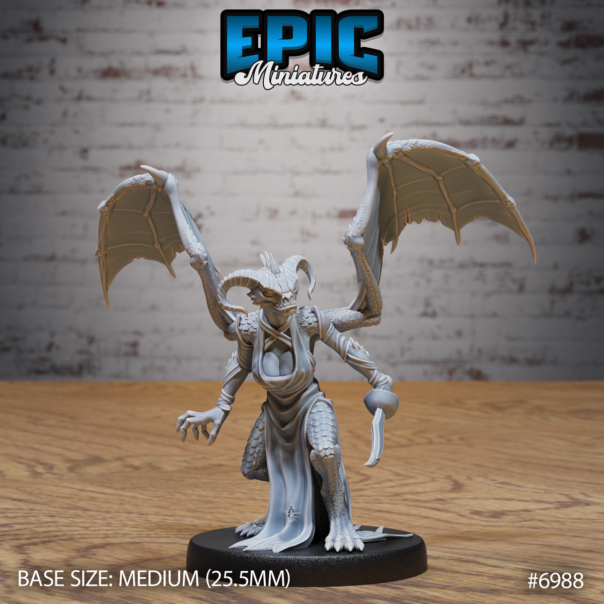 Female Night Stalker DND TTRPG Resin Miniature 25mm Base
