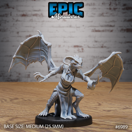 Female Night Stalker DND TTRPG Resin Miniature 25mm Base