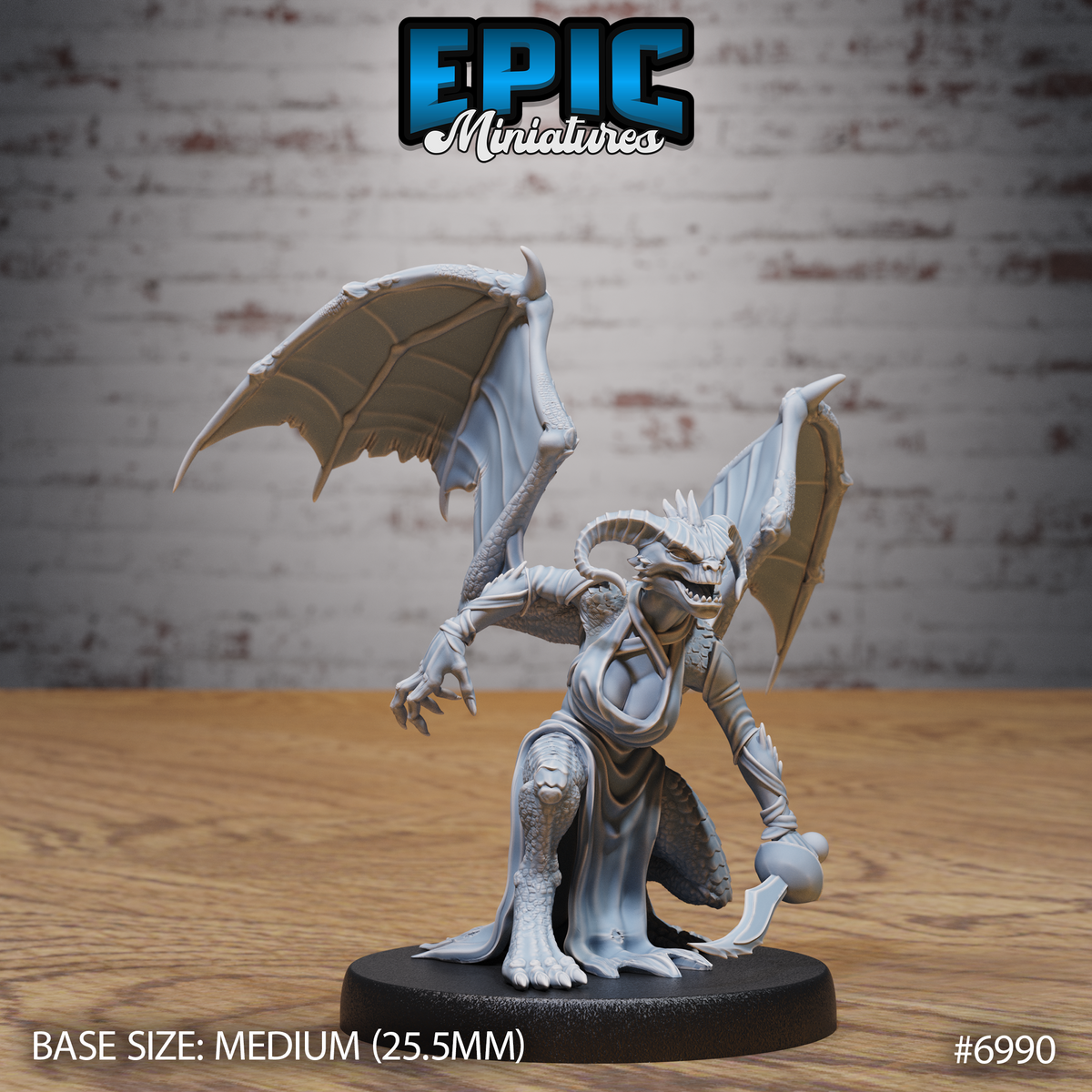 Female Night Stalker DND TTRPG Resin Miniature 25mm Base