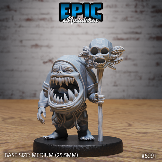 Darkling Fiend DND TTRPG Resin Miniature 25mm Base