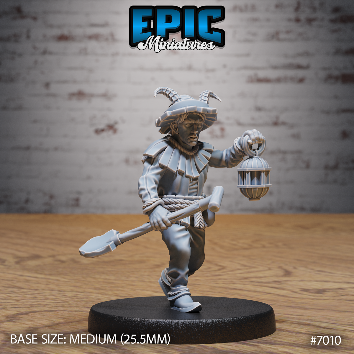 Tiefling Villager DND TTRPG Resin Miniature 25mm Base