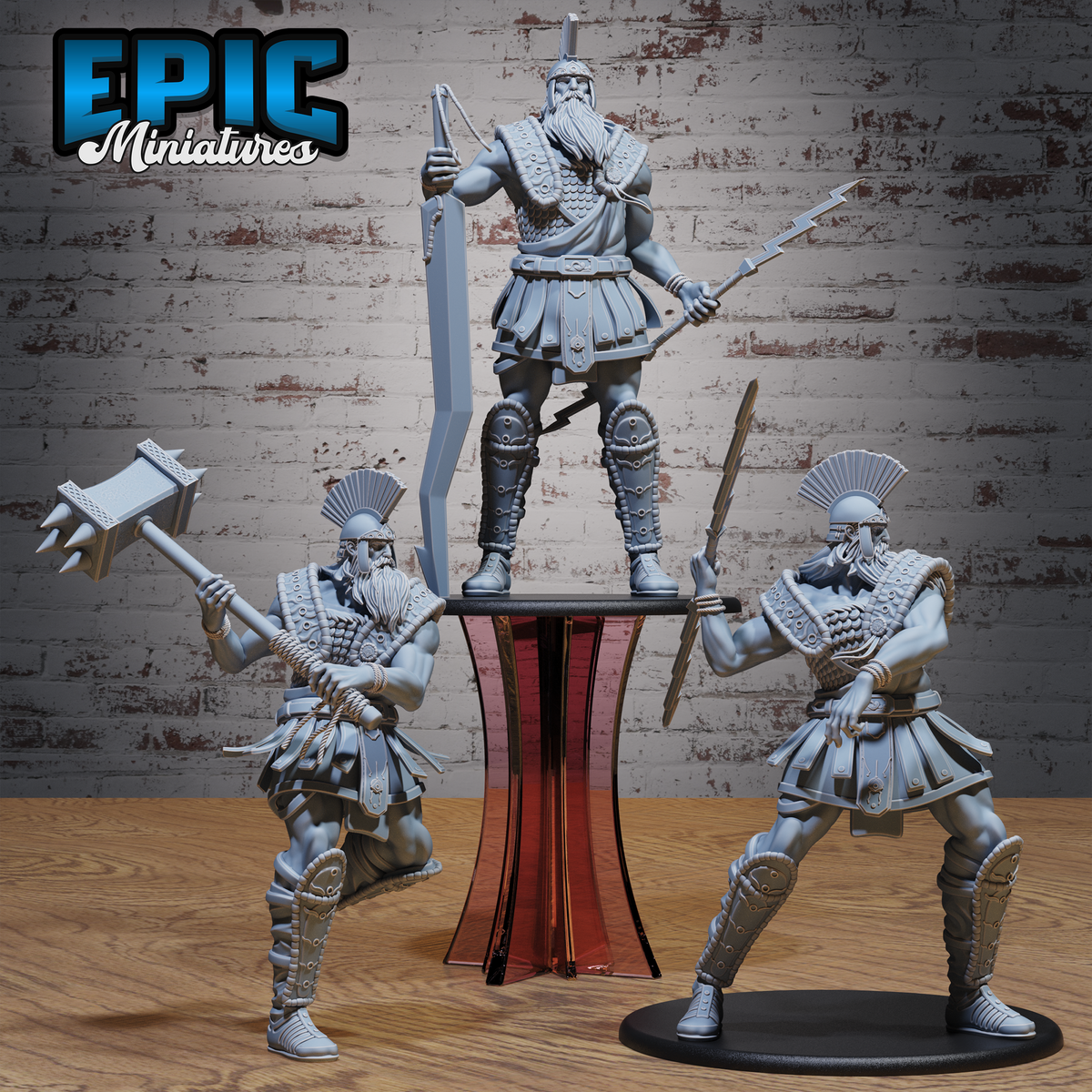 Storm Giant DND TTRPG Resin Model 76mm Base