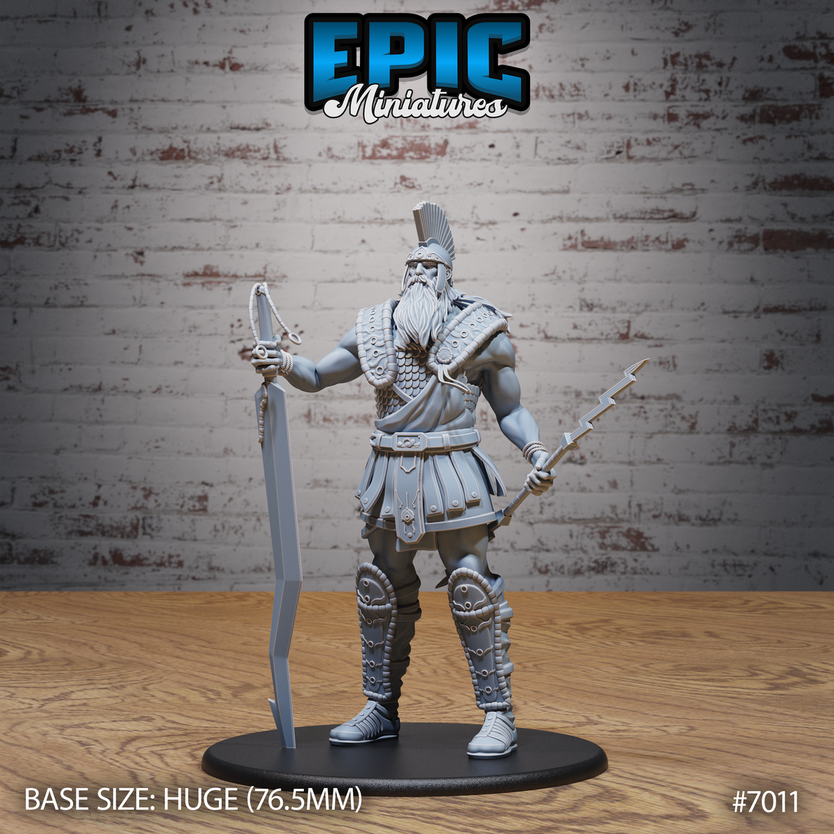 Storm Giant DND TTRPG Resin Model 76mm Base