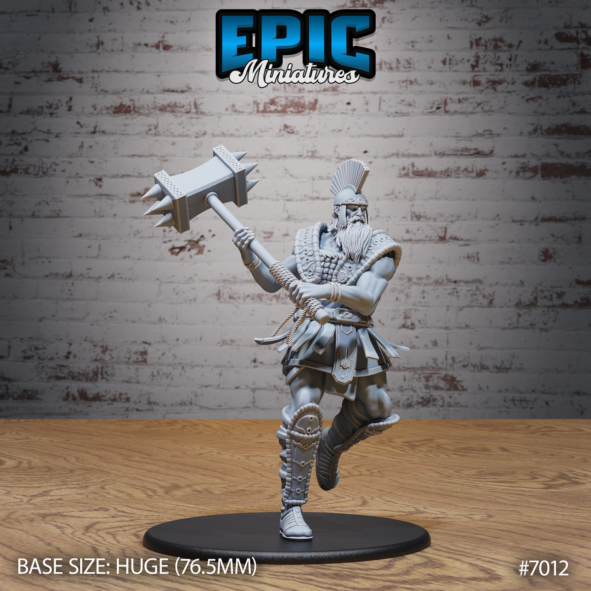 Storm Giant DND TTRPG Resin Model 76mm Base