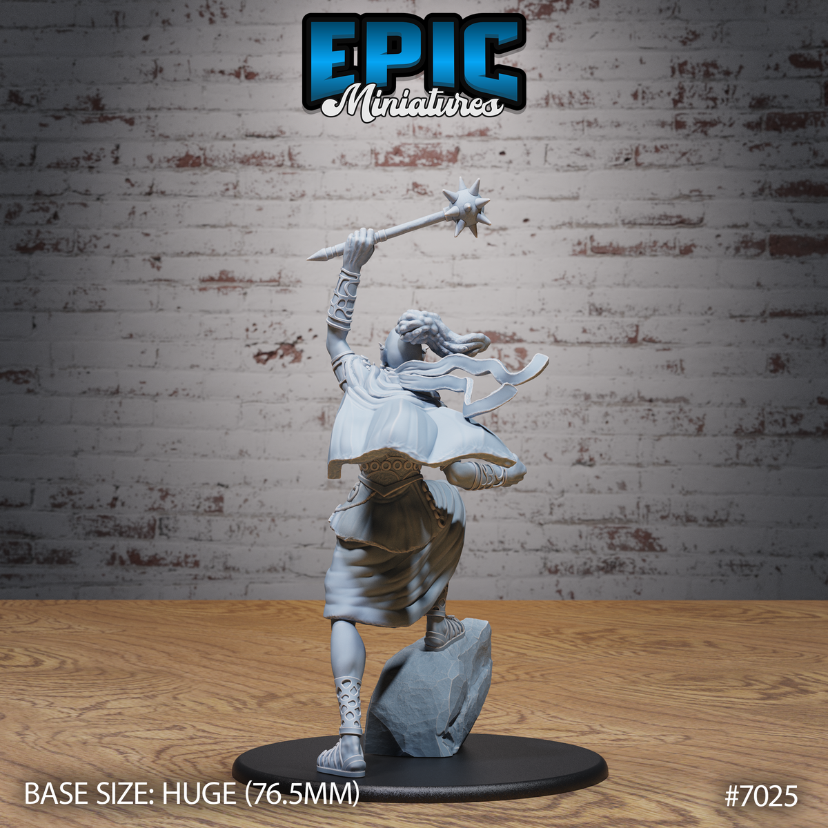 Cloud Giant DND TTRPG Resin Model 76mm Base