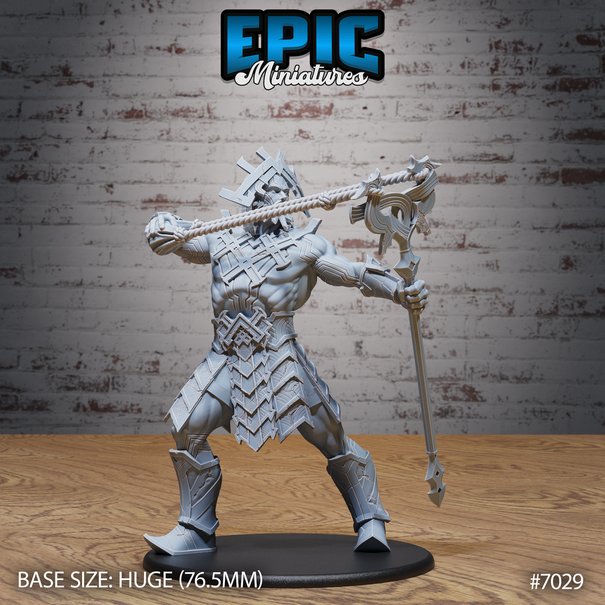 Stone Giant DND TTRPG Resin Model 76mm Base