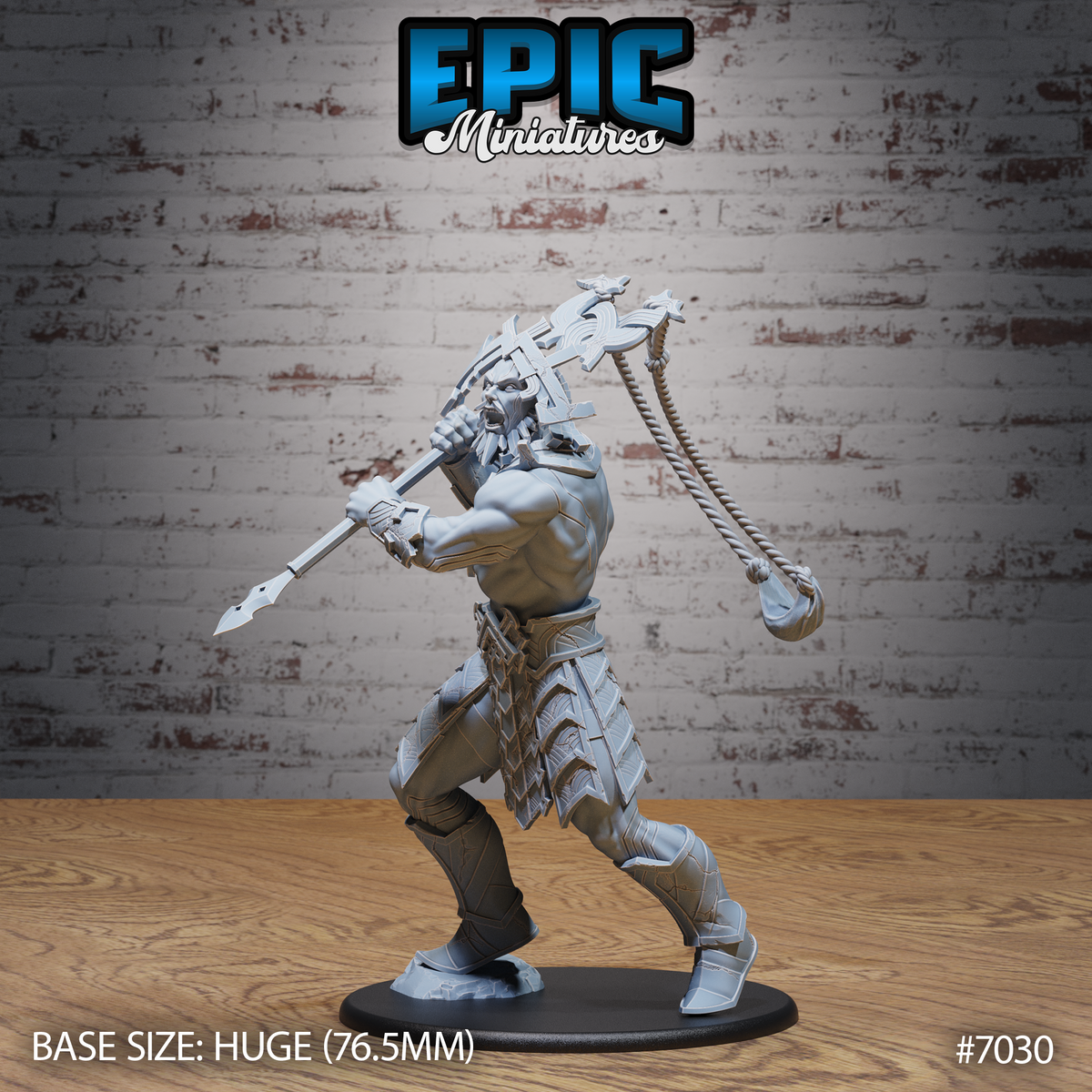 Stone Giant DND TTRPG Resin Model 76mm Base