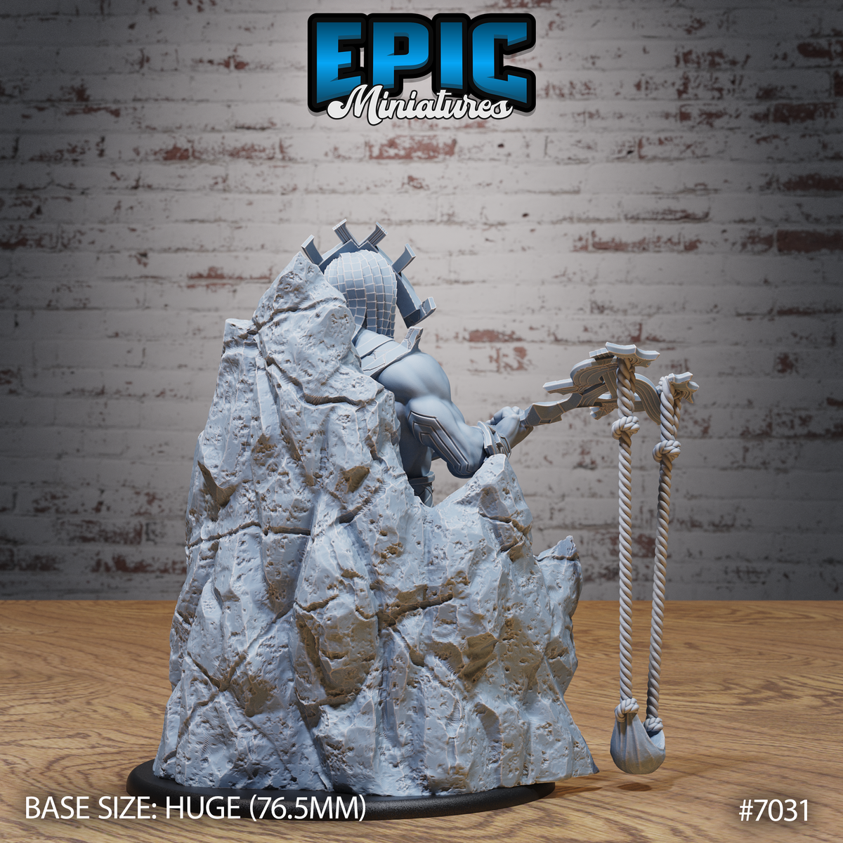 Stone Giant DND TTRPG Resin Model 76mm Base