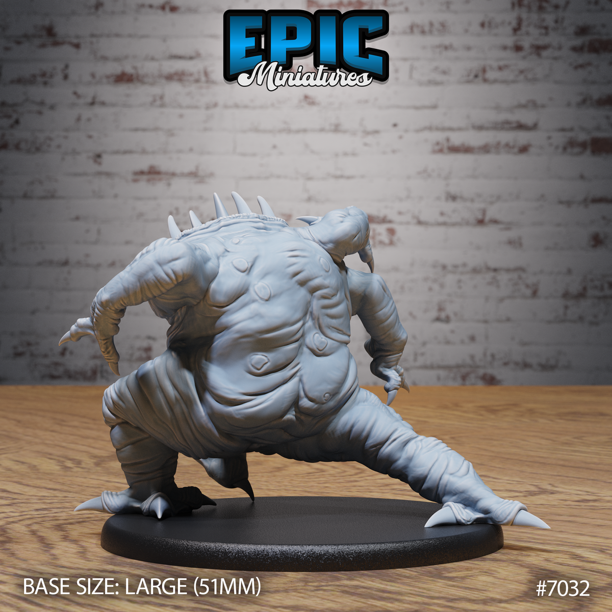 Gem Eater DND TTRPG Resin Model 51mm Base