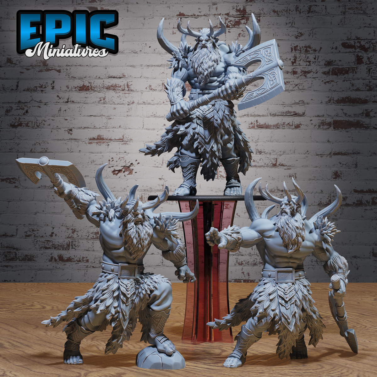 Frost Giant DND TTRPG Resin Model 76mm Base