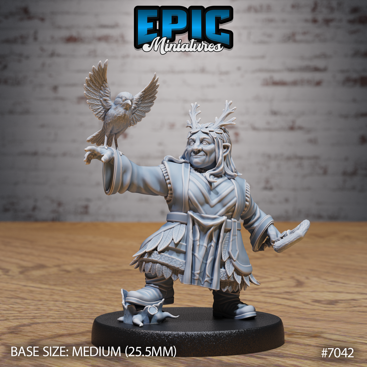 Dwarf Tribe DND TTRPG Resin Miniature 25mm Base