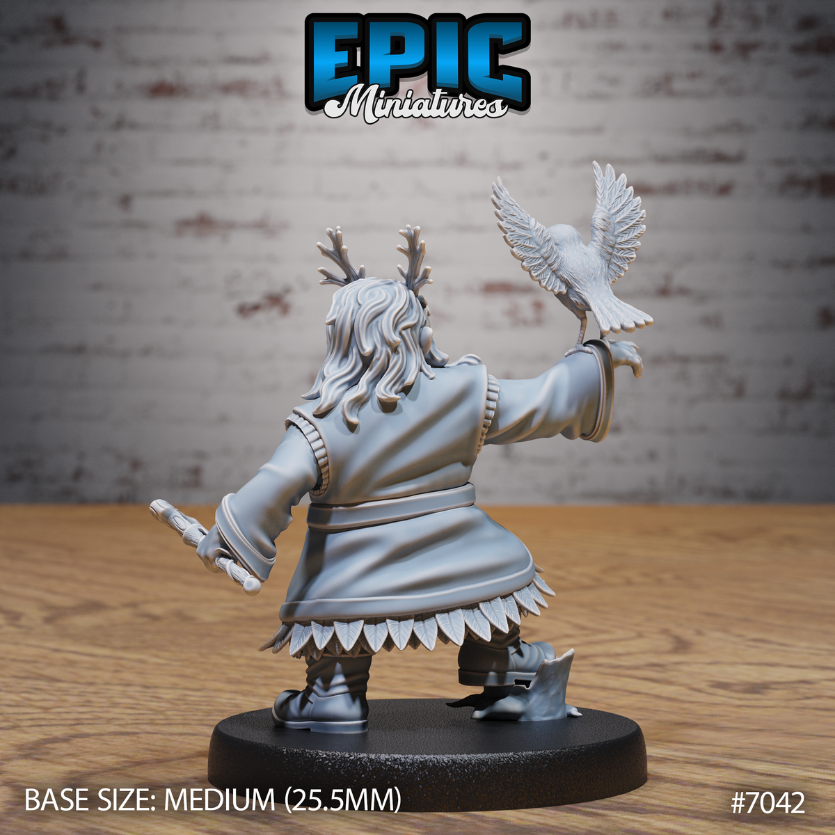 Dwarf Tribe DND TTRPG Resin Miniature 25mm Base