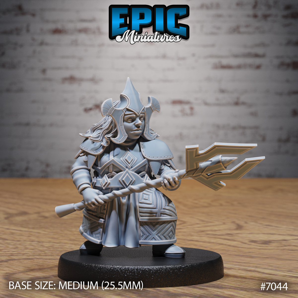 Dwarf Tribe DND TTRPG Resin Miniature 25mm Base