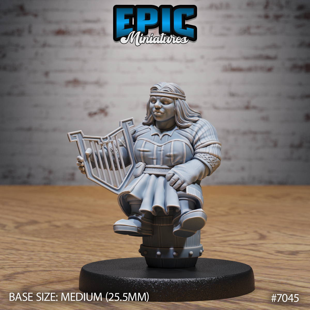 Dwarf Tribe DND TTRPG Resin Miniature 25mm Base