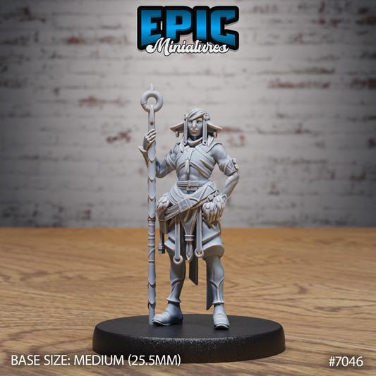 Furbolg Druid DND TTRPG Resin Miniature 25mm Base