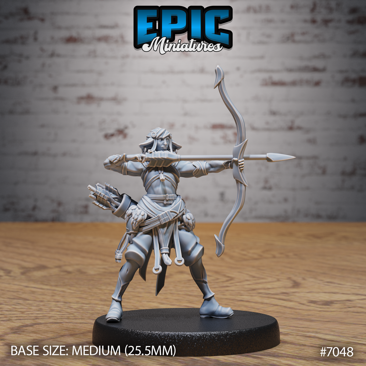 Furbolg Druid DND TTRPG Resin Miniature 25mm Base