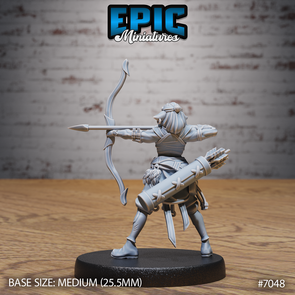 Furbolg Druid DND TTRPG Resin Miniature 25mm Base