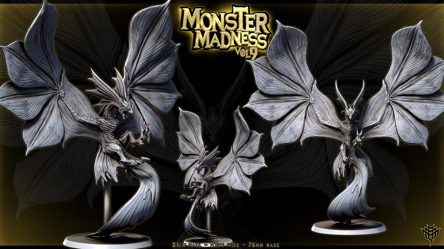 Angelic Raptor DND TTRPG Resin Model 75mm Base