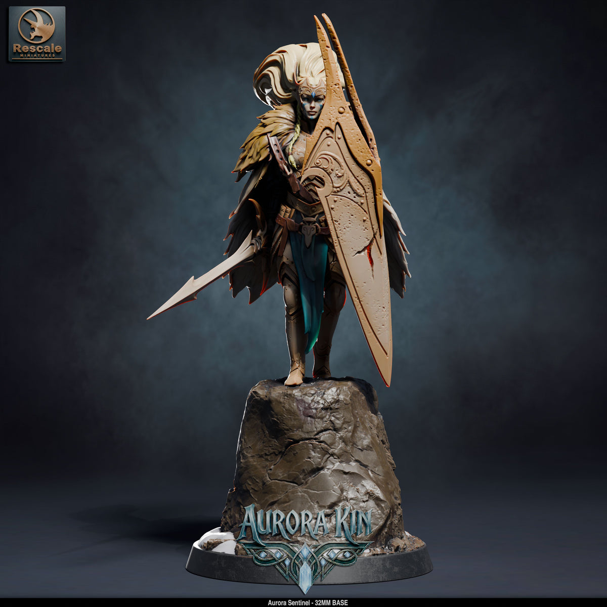 Aurora Sentinels DND Miniatures TTRPG Resin Figures 32mm Base