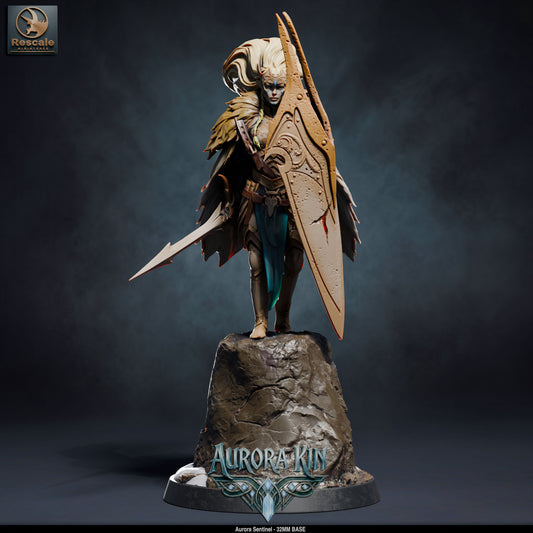 Aurora Sentinels DND Miniatures TTRPG Resin Figures 32mm Base