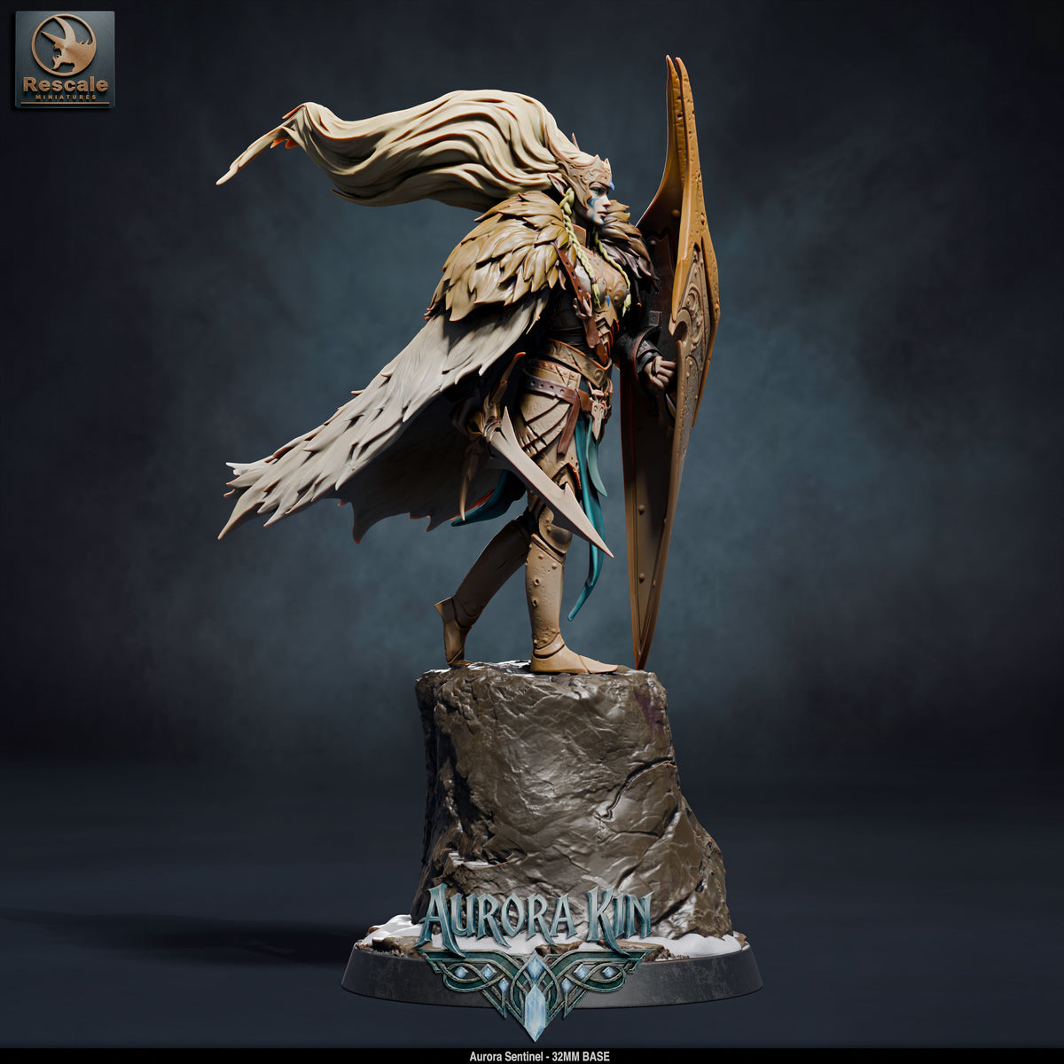 Aurora Sentinels DND Miniatures TTRPG Resin Figures 32mm Base
