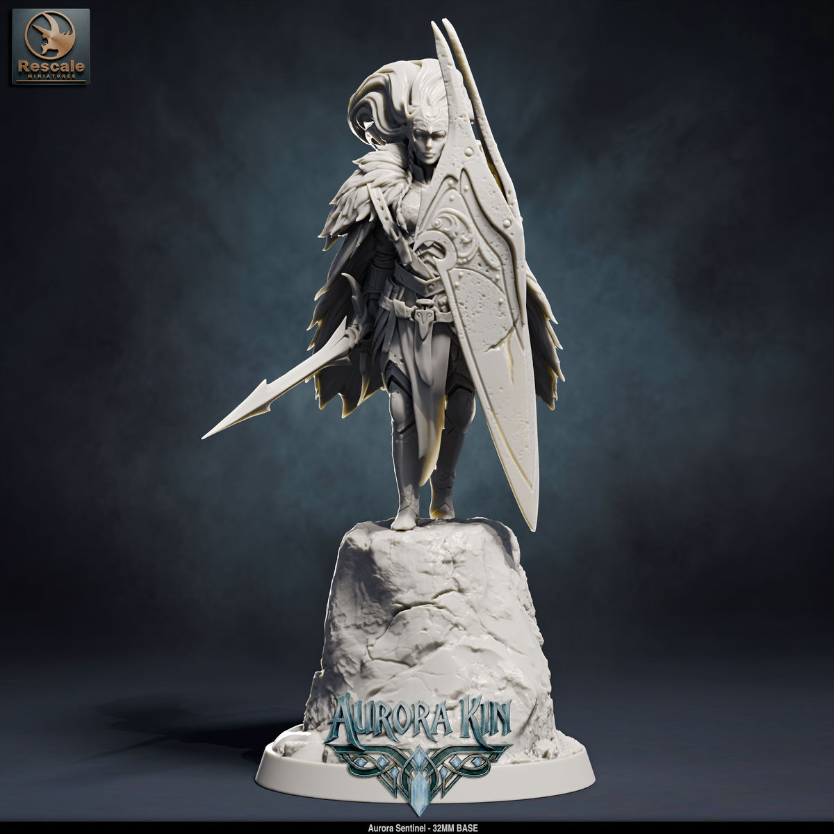 Aurora Sentinels DND Miniatures TTRPG Resin Figures 32mm Base