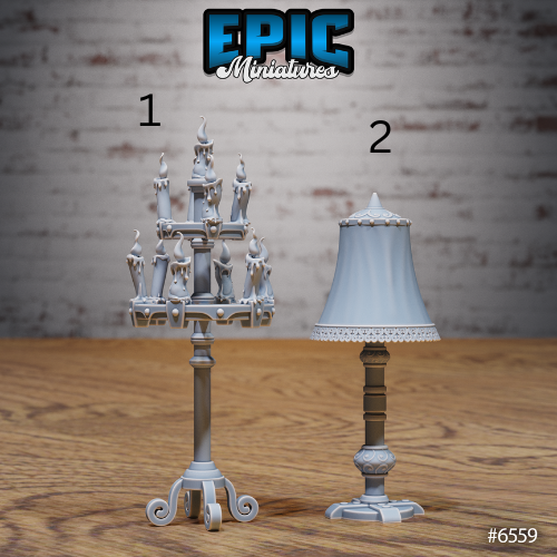 Magical Library Terrain | Arcane Study Scenery Set | Resin Tabletop RPG Terrain
