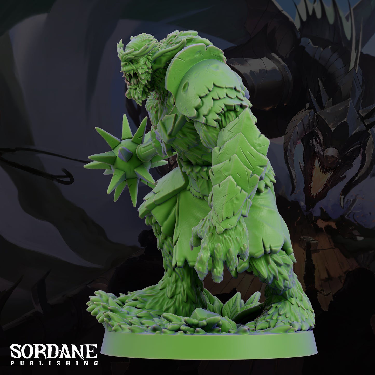 Bugbear Savage Goblinoid Warrior Resin Tabletop RPG Figure 25mm or 50mm Base