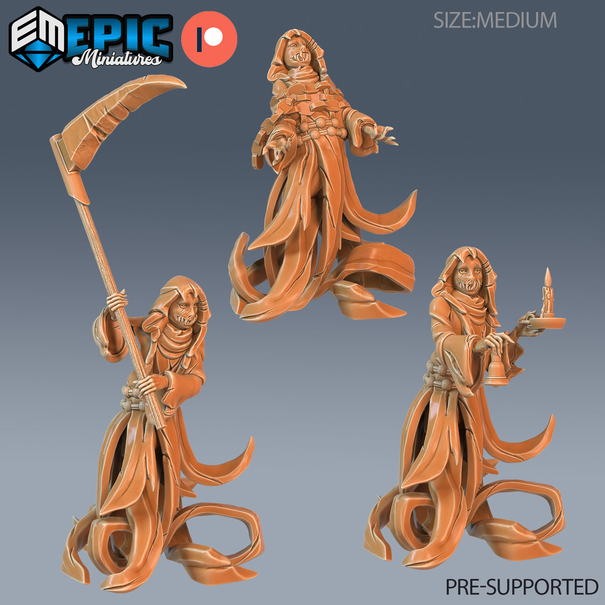 Castle Poltergeist DND Miniature TTRPG Resin Figure 25mm Base