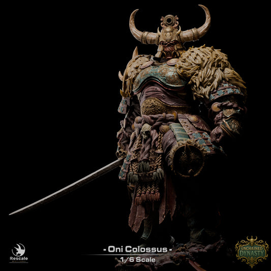 Oni Colossus 1/6 Scale Figure | Massive Oni Demon Statue | Resin 3D Printed Fantasy Display Model