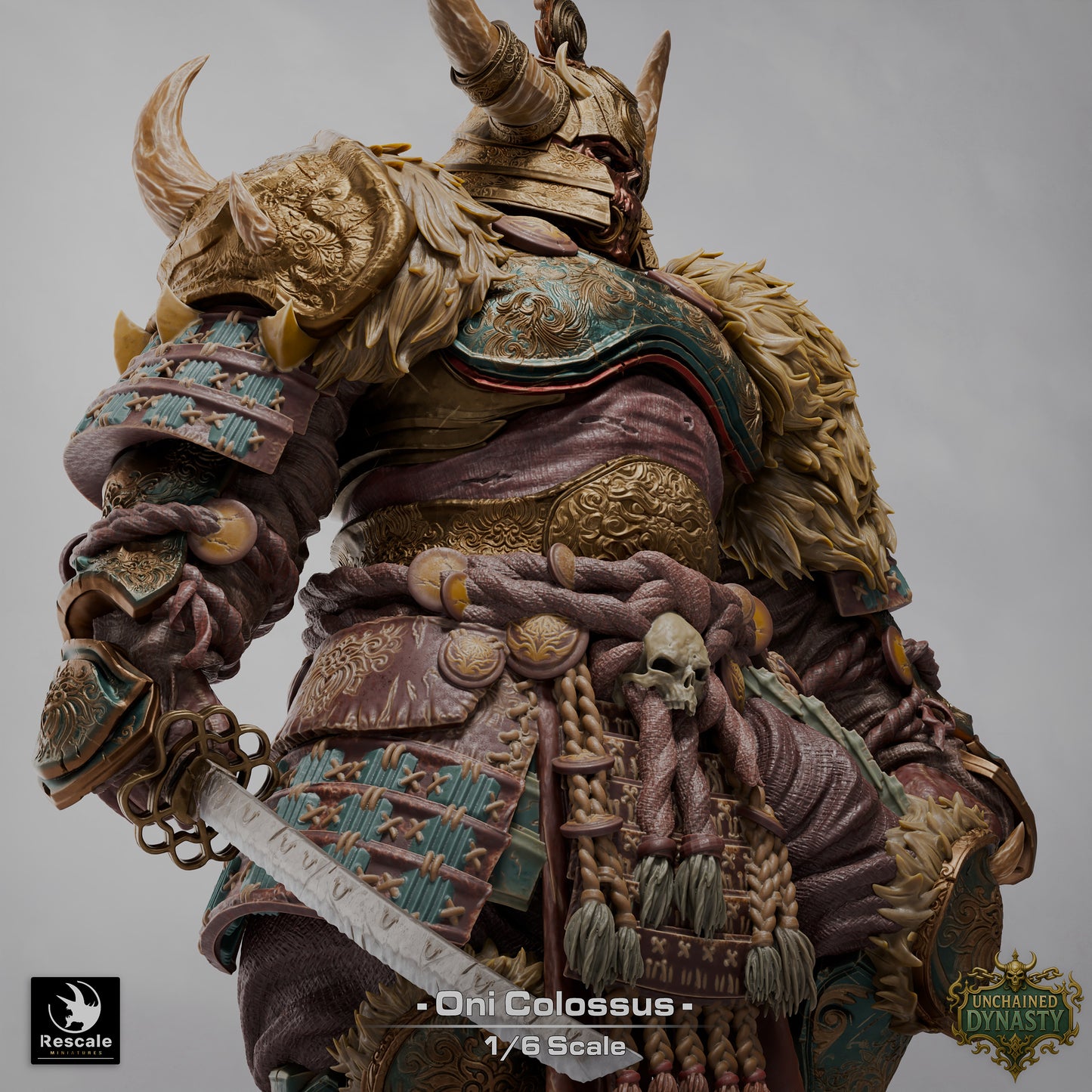 Oni Colossus 1/6 Scale Figure | Massive Oni Demon Statue | Resin 3D Printed Fantasy Display Model