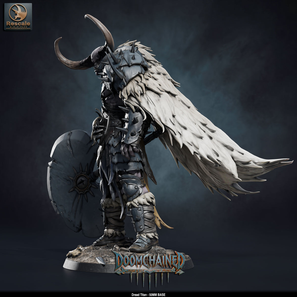 Dread Titan DND TTRPG Resin Model 50mm Base