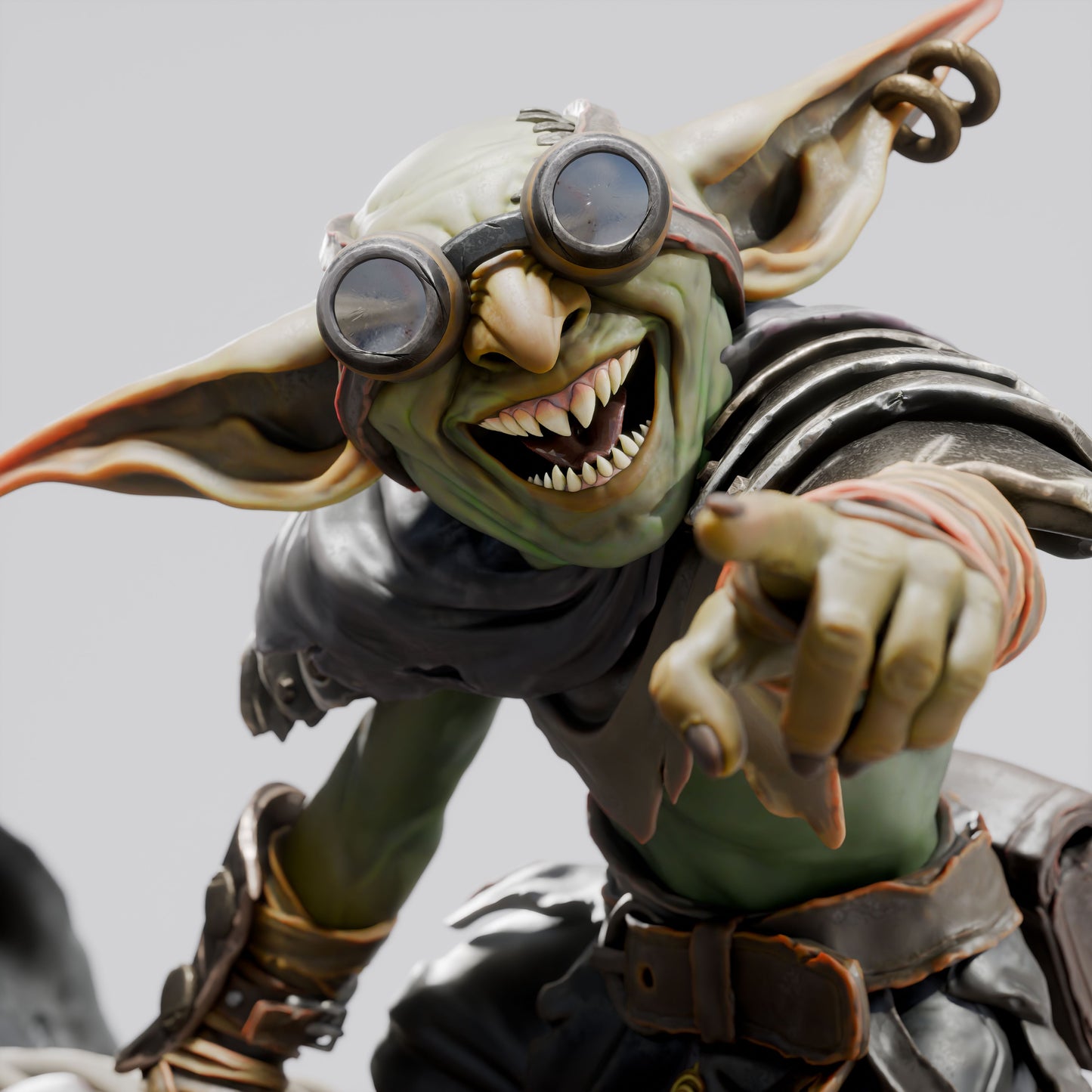 Goblin Siege Crawler Goblin War Machine DND Miniature TTRPG Resin Figure 130mm Base