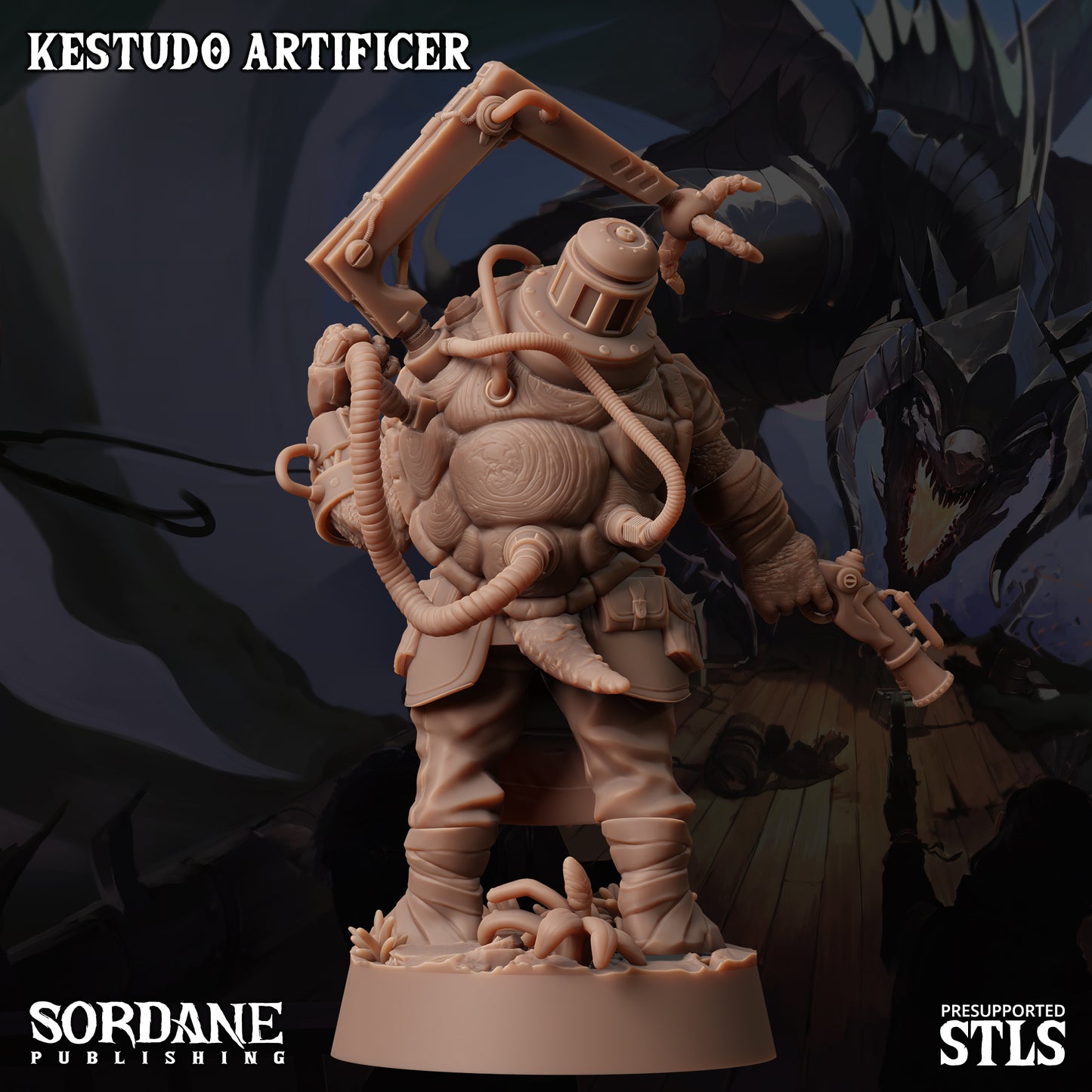 Artificer DND Miniature TTRPG Resin Figure 25mm Base