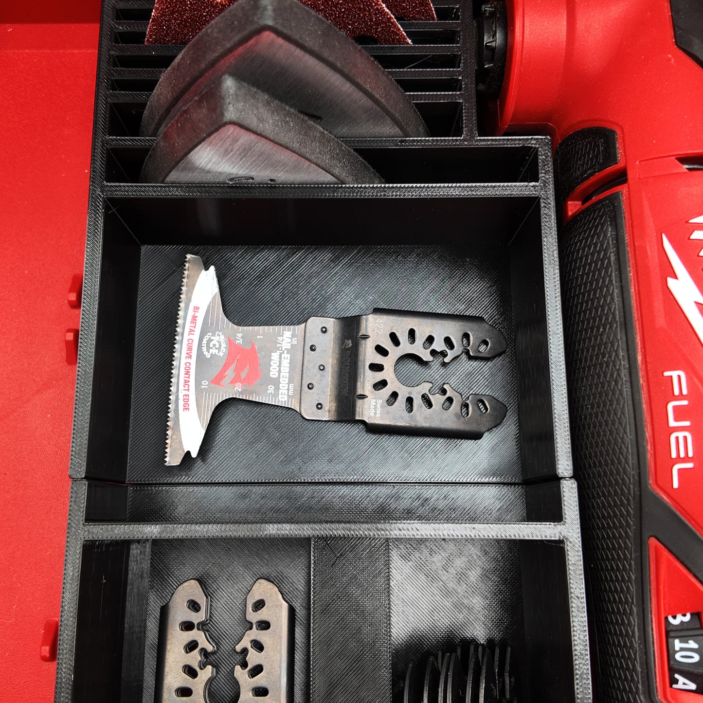 M18 Multitool Organizer for Milwaukee Packout 2 and 3 Drawer